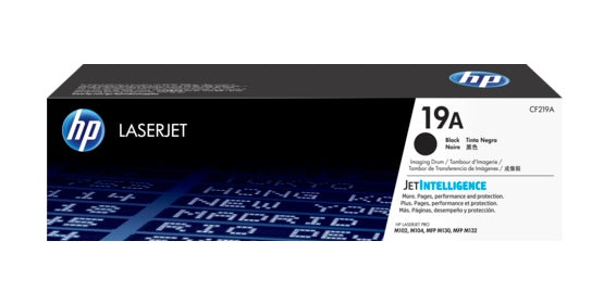 TAMBOR DE IMAGEN HP 19A CF219A NEGRO LASERJET PRO M102w/M134a/M130nw/M130fw (12 000 PAG)