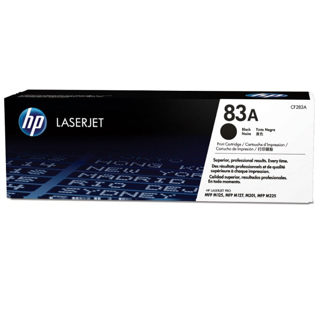 TONER HP 83A CF283A NEGRO LASERJET M201dw/M125a/M127fn (1 500 PAG)