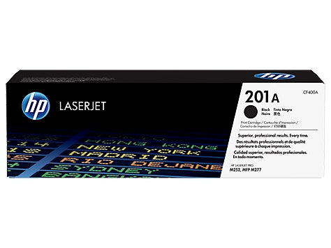 TONER HP 201A CF400A NEGRO LASERJET PRO M252DW/M277DW (1 500 PAG)