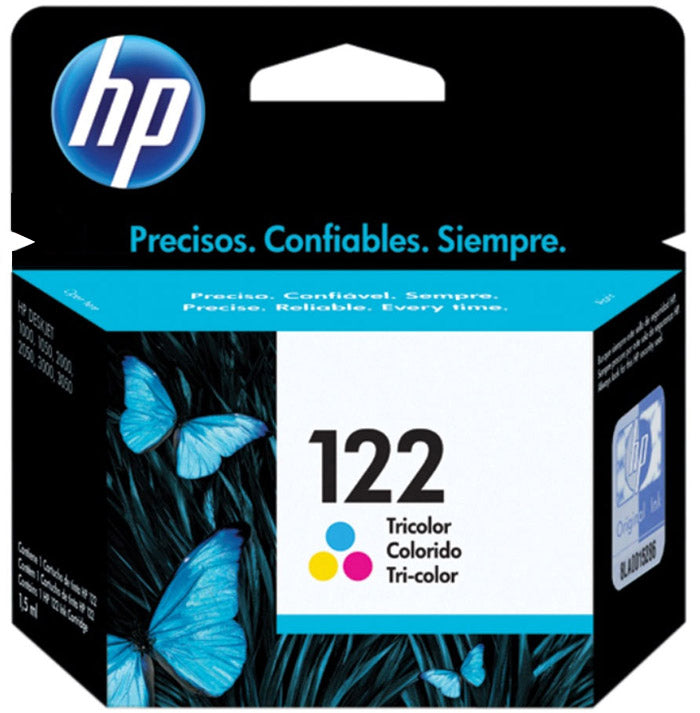 TINTA HP 122 CH562HL TRICOLOR DESKJET 1000/2000/2050/3050 (100 PAG)