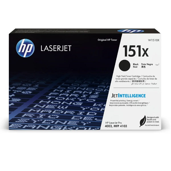 TONER HP 151X W1510X NEGRO LASERJET PRO 4003 / MFP 4103 (9 700 Pag)