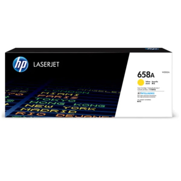 Tóner HP 658A W2002A Amarillo LaserJet Enterprise M751 (6 000 Pág)