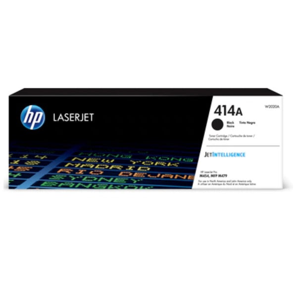 TONER HP 414A W2020A NEGRO LASERJET M454 / M479 / M480F (2 400 PAG)