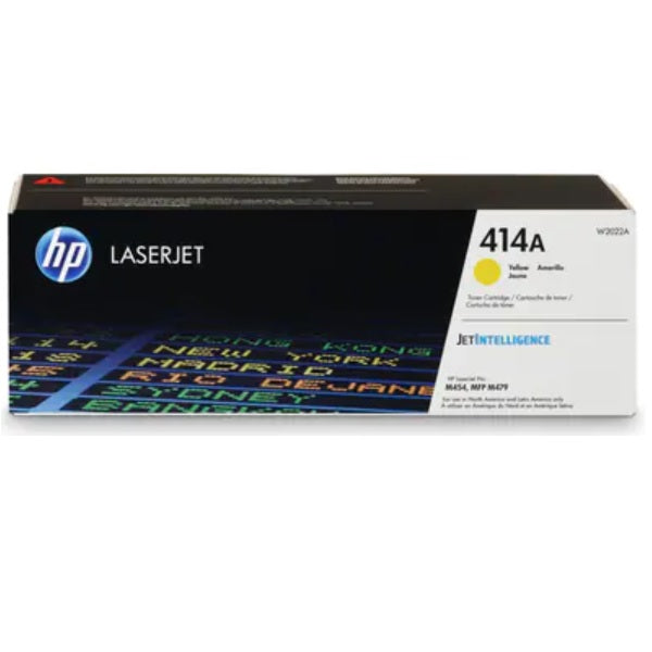 TONER HP 414A W2022A AMARILLO LASERJET M454 / M479 / M480F (2 100 PAG)