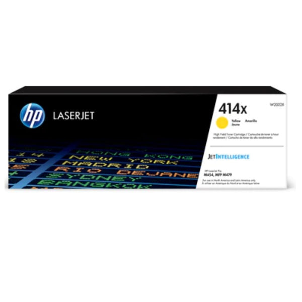 TONER HP 414X W2022X AMARILLO LASERJET M454 / M479 / M480F (6 000 PAG)