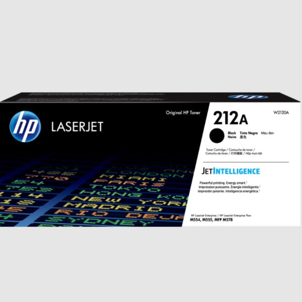 TONER HP 212A W2120A NEGRO LASERJET M555 (5 500 PAG)