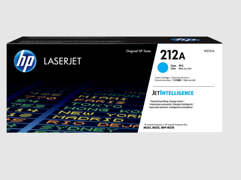 TONER HP 212A W2121A CIAN LASERJET M555 (4 500 PAG)