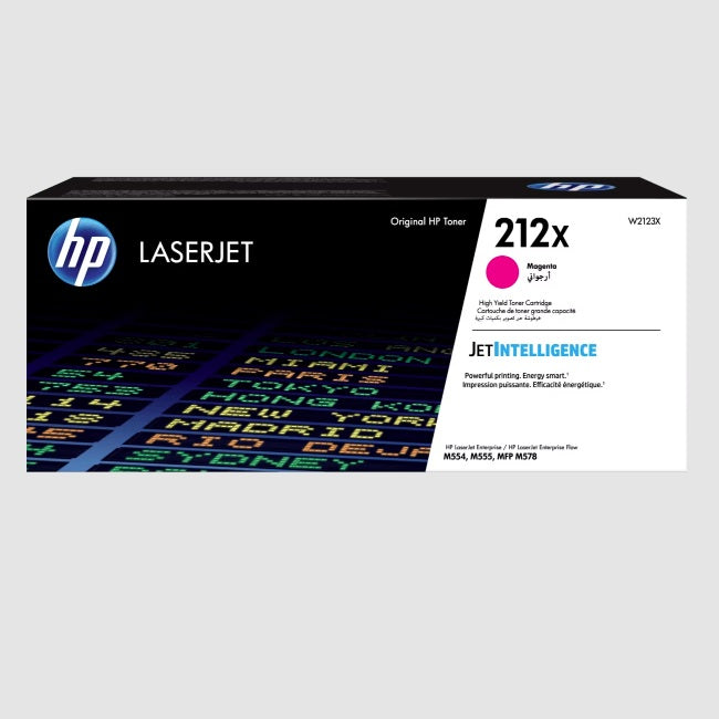 Toner HP 212X W2123X magenta Laserjet M555 (10 000 paginas)