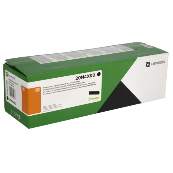 TONER LEXMARK 20N4XK0 NEGRO CS431DW / CX431ADW (6 000 PAG)