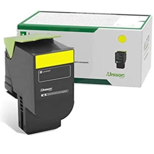 TONER LEXMARK 78C40Y0 AMARILLO CX522ADE / CS521DN (1 400 PAG)