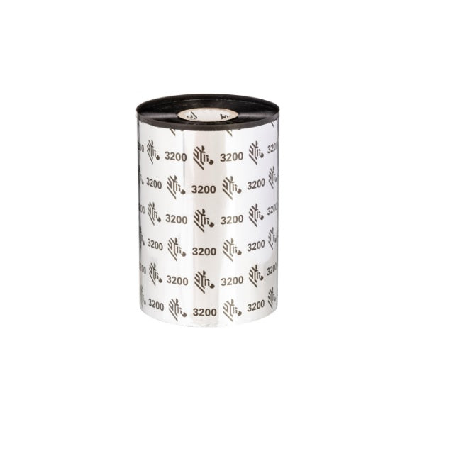 Cartucho de Cinta Zebra Ribbon Cera Resina 131mmX450Mts Para Impresora Industrial nucleo de 25 mm 1in recio por Rollo 03200bk13145