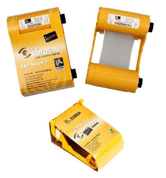 CARTUCHO DE CINTA ZEBRA RIBBON IX SERIES COLOR FOR ZXP3 YMCKO 200 IMGES