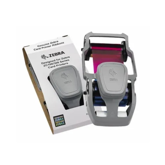 Cartucho de cinta Zebra Ribbon Color YMCKO 300 Imagenes solo para ZC300 800300-550LA