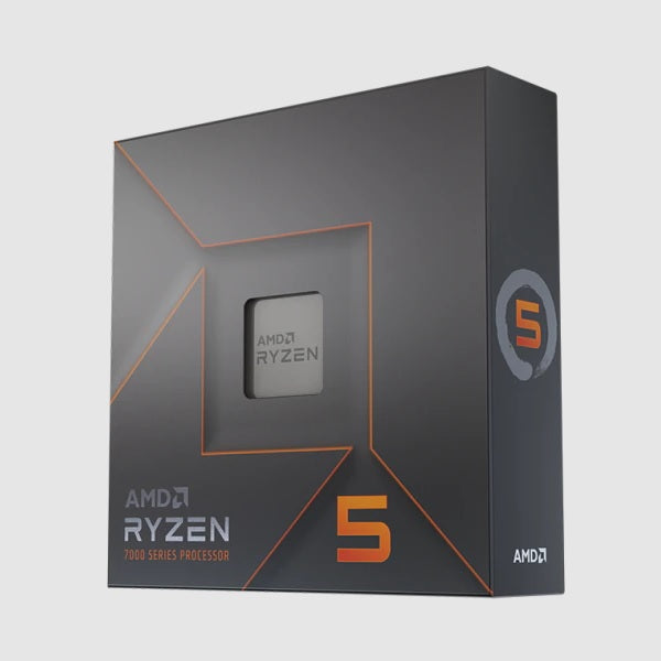 Procesador AMD Ryzen 5 7600X sin disipador con graficos socket AM5 6Core 4.7Ghz 105w Zen 4