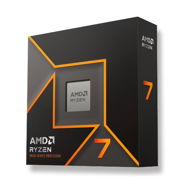 Procesador AMD Ryzen 7 9700X sin disipador con graficos socket AM5 8Core 3.8Ghz 65w Zen 5