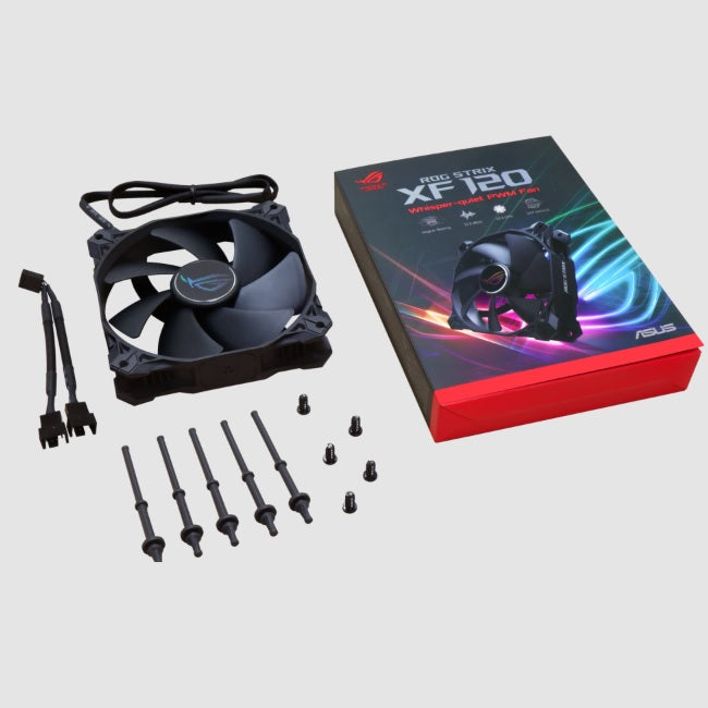 Ventilador ASUS ROG STRIX RGB 120mm 250-1080RPM negro