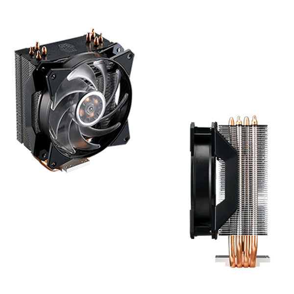 Ventilador Cooler Master MasterAir MA410P RGB 120mm 650-2000RPM Negro