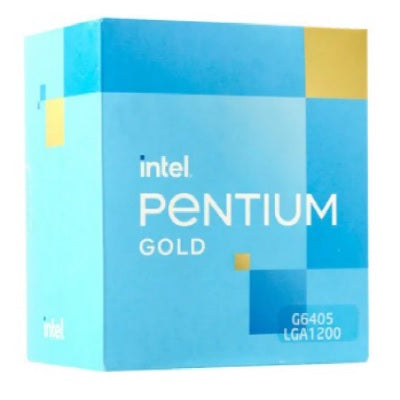 Procesador Intel Pentium G6405 10a Gen LGA1200 2Core 4.1Ghz 58w