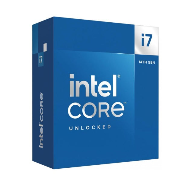 Procesador Intel Core i7-14700K sin disipador con graficos LGA 1700 14a Gen 20Core 3.5Ghz A 5.6Ghz 125w liberado