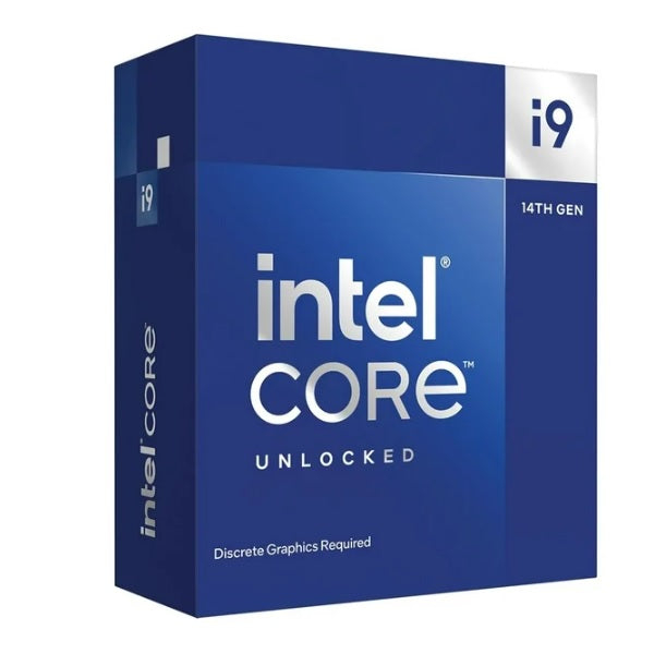 Procesador Intel Core i9-14900KF sin disipador y graficos LGA 1700 14a Gen 24Core 3.2Ghz 125w