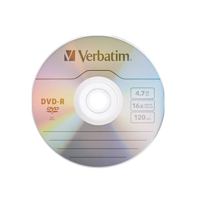 Disco Virgen Verbatim para DVD DVD-RW 16x 4.7GB con 1 Pieza