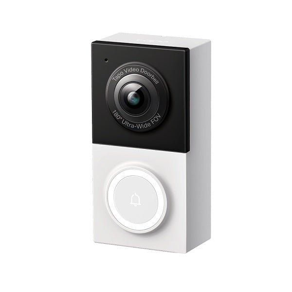 Timbre con cámara Wi-Fi TP-Link Tapo D130 IP65 resolución 2K 5MP visión nocturna a color incluye bocina de timbre audio 2-vías slot microSD