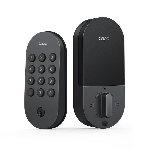 Candado Smart Lock Wi-Fi TP-Link Tapo DL100 multiples formas de acceso (PIN via remota Tapo App) atuo-lock 2 llaves repuesto 4 baterias AA facil instalacion