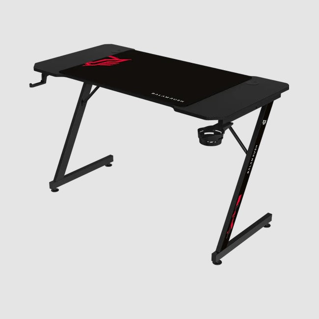 Escritorio Gamer Balam Rush Olympus Spot MRX4000 120x60x74 incluye accesorios negro