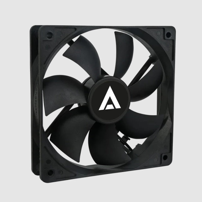 Ventilador Acteck para gabinete Polar EG VG120 120 mm silencioso 120x120x25mm 1200RPM Molex Negro