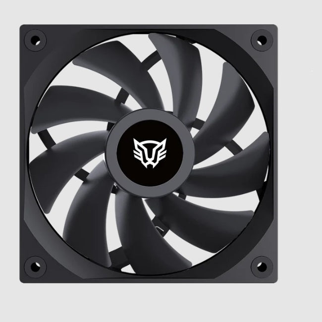 Ventilador Balam Rush Eolox Glaziar EXG77 Negro 0-2000 RPM 9 Aspas 120x120x25mm