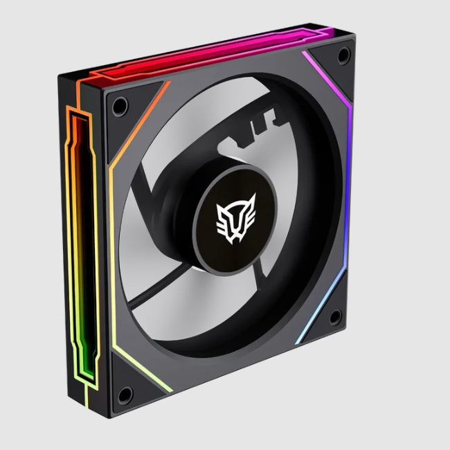 Ventilador Balam Rush Eolox Link EXL95 ARGB Negro 600-1800 RPM 9 Aspas 120x120x25mm
