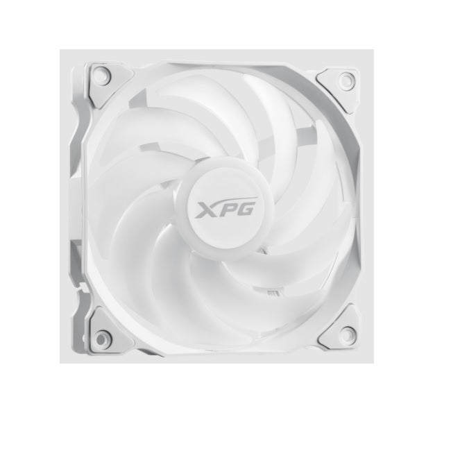Ventilador XPG 120mm Blanco Vento 120 ARGB PWM Rodamiento de Rifle 120x120x25mm