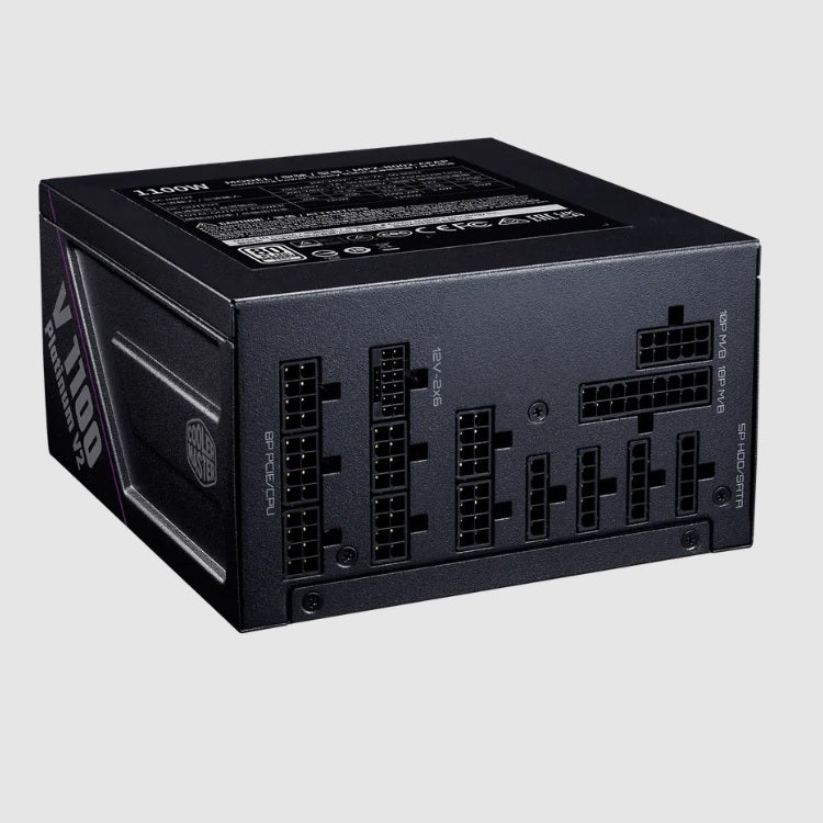 Fuente de Poder Cooler Master V Platino 1100W V2 Negro 1100W 80 Plus Platino 2400 RPM Full Modular Dimensiones 160x150x86mm