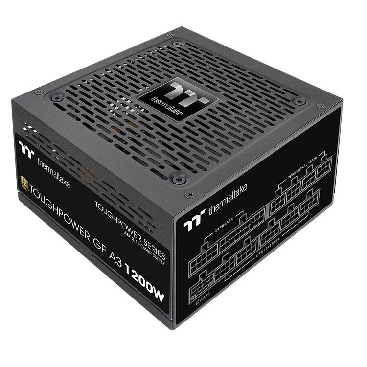 Fuente de poder Thermaltake 1200W TOUGHPOWER GT 80plus Gold Full Modular PS-TPT-1200FNFAGU-3 TPD-1200AH2FXG-3