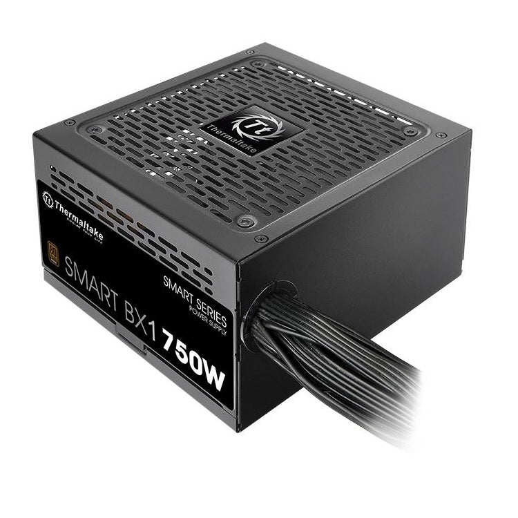 Fuente de poder Thermaltake 750W Smart BX1 80plus Bronze No Modular PS-SPD-0750NNFABU-4