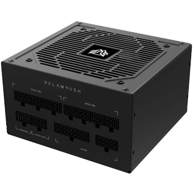 Fuente Balam Rush 750W GR Burst GR750G 80 Plus Gold Full Modular Negro