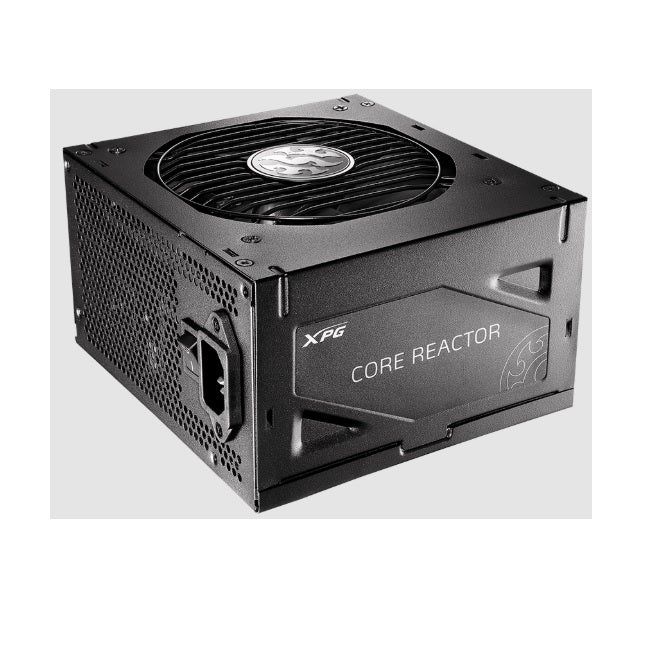 Fuente de Poder XPG 750W CORE REACTOR 80 Plus Gold FDB Rodamiento Hidraulico 6xPCIE 2xEPS 2400 RPM ATX 12V V2.52