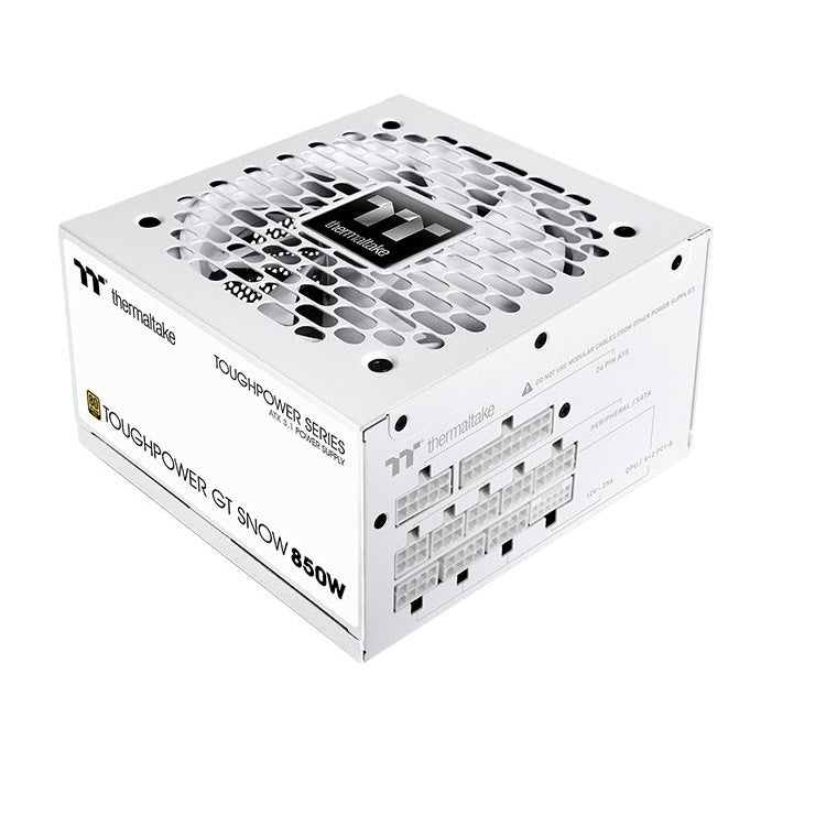 Fuente de poder Thermaltake 850W TOUGHPOWER GT SNOW (Blanca) 80plus Gold Full Modular PS-TPT-0850FNFAGU-W TPD-850AH2FXG-3