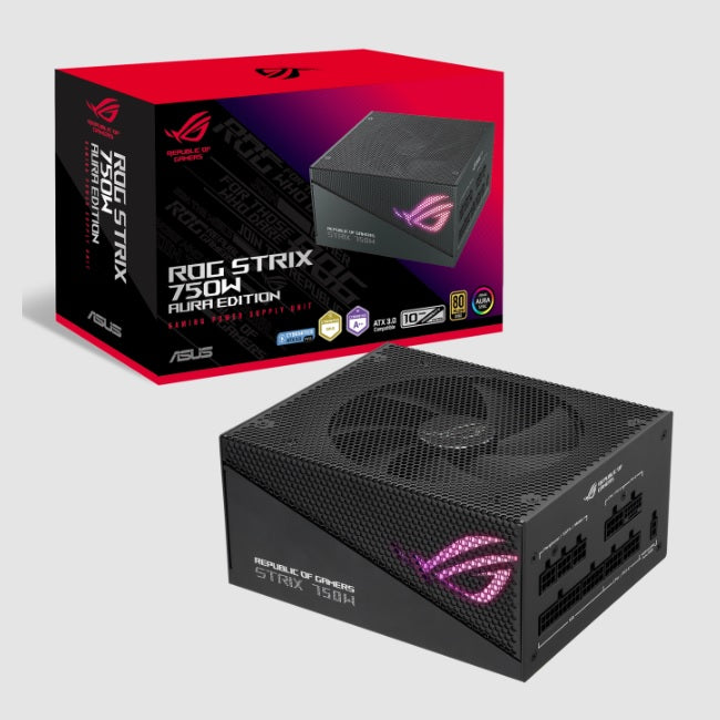 Fuente Asus 750w ROG STRIX 80 Plus Gold Full Modular ATX 3.0 ARGB negro