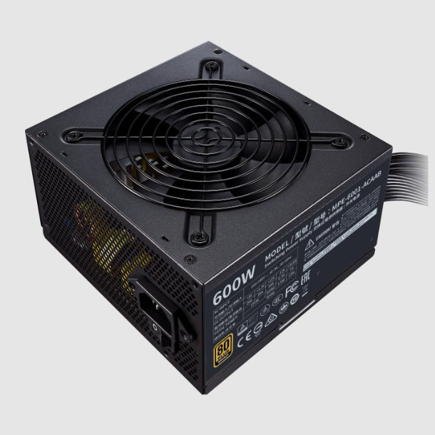 Fuente Cooler Master 600w 80Plus Bronze MWE MPE-6001-ACAAB-US