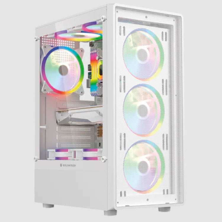 Gabinete Balam Rush Dragonfly Perform Aircool GM590AW Blanco
