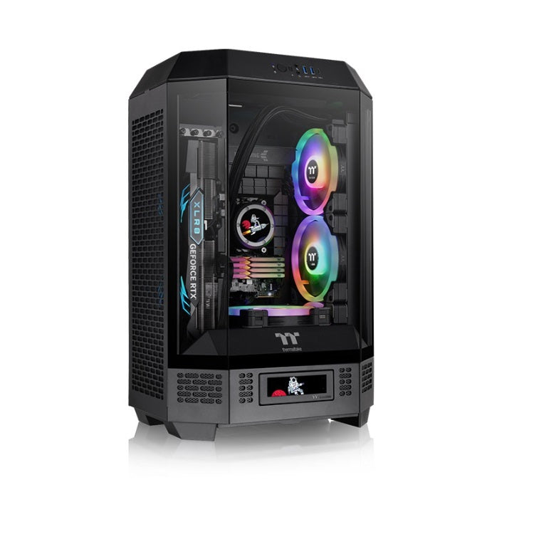 Gabinete Thermaltake The Tower 300 Micro Tower Negro Micro-ATX CA-1Y4-00S1WN-00