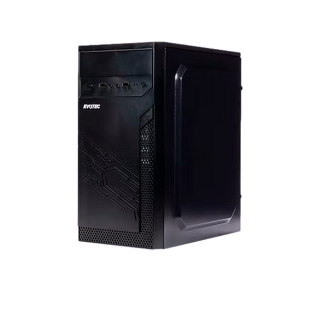 Gabinete Evotec mini ATX fuente 500w