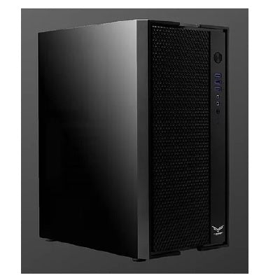 Gabinete Gamer Naceb Cypher Full ATX RGB 3 Ventiladores modelo NA-0611 color Negro