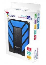 HD EXT 2 TB ADATA 2.5 USB 3.1 AHD710P-2TU31-CBL CONTRA AGUA Y GOLPES AZUL