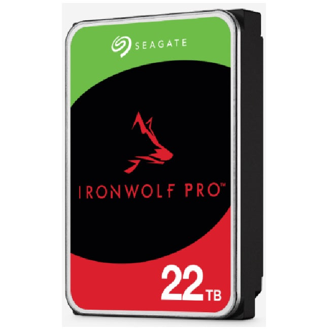 HD 22TB Seagate IronWolf PRO 7200rpm para NAS SATA 3.5 ST22000NT001