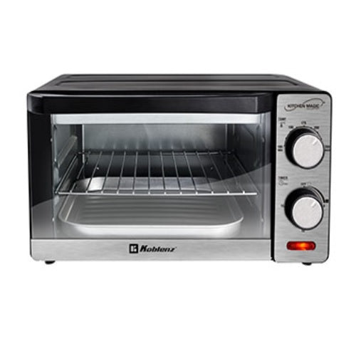 Horno Tostador eléctrico Koblenz HKM-1000 capacidad 10L (4 rebanadas de pan) termostato regulable 100-250 grados 1000W