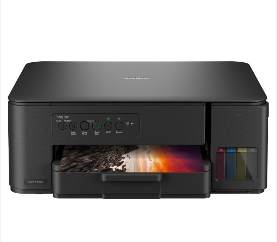 Multifuncional Brother DCPT430W Color InkBenefit USB WiFi 2.4 GHz/5 GHz 27 ppm