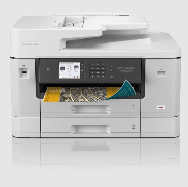 Multifuncional Brother MFC-J6940DW Inyección de Tinta Color Doble Carta Duplex Ethernet WiFi 25 ppm