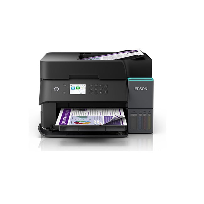 Multifuncional Epson Ecotank L6370 tinta continua duplex 18ppm negro y 10ppm color USB Wi-Fi Ethernet
